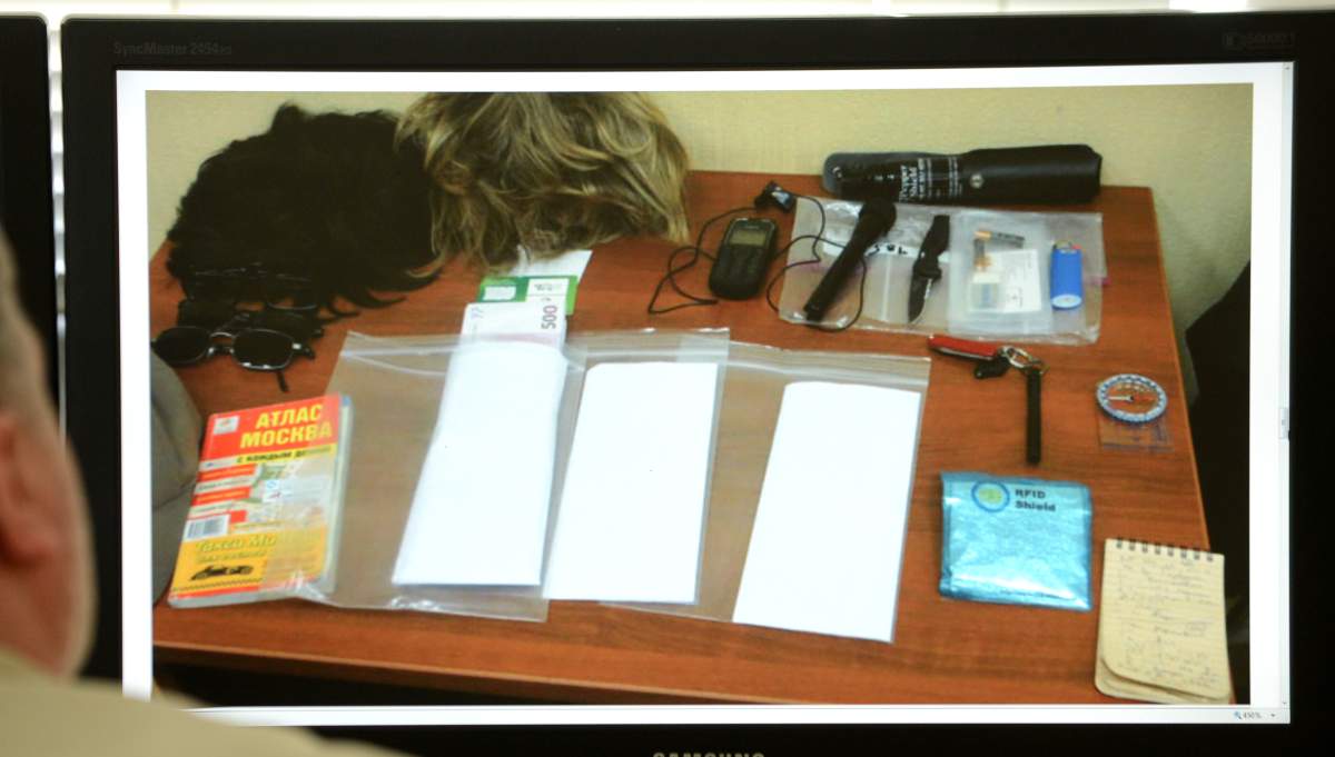 Some of the confiscated items allegedly belonging to Ryan C. Fogle. (AFP/Getty Images)