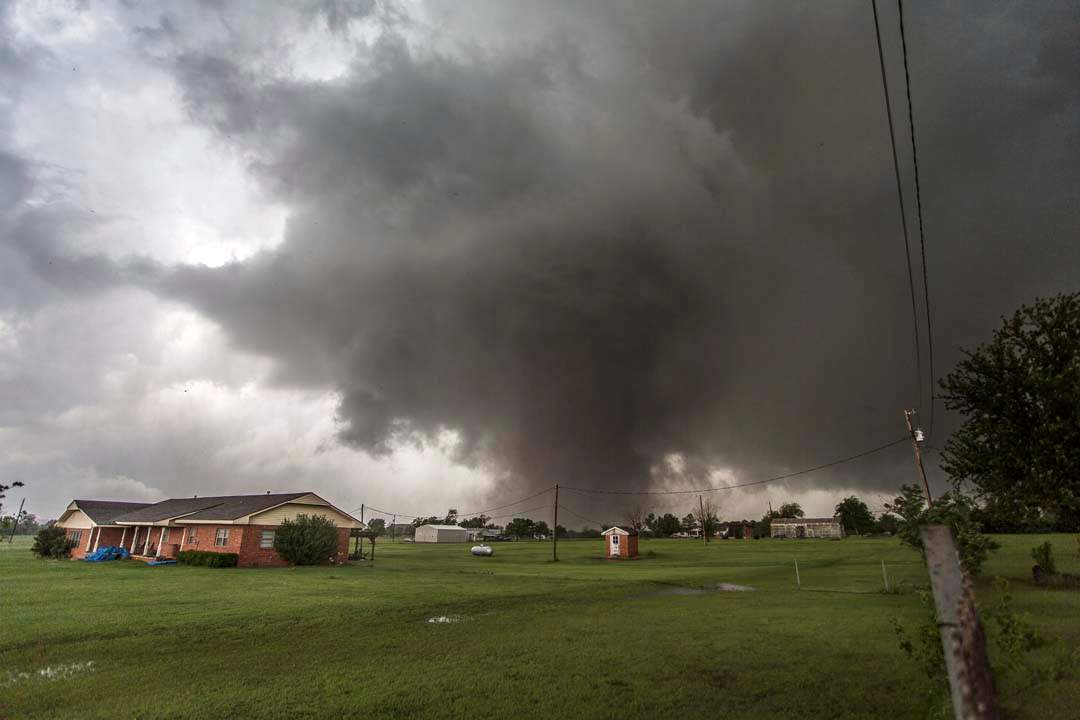 A storm in Moore, Oklahoma from May 20, 2013.