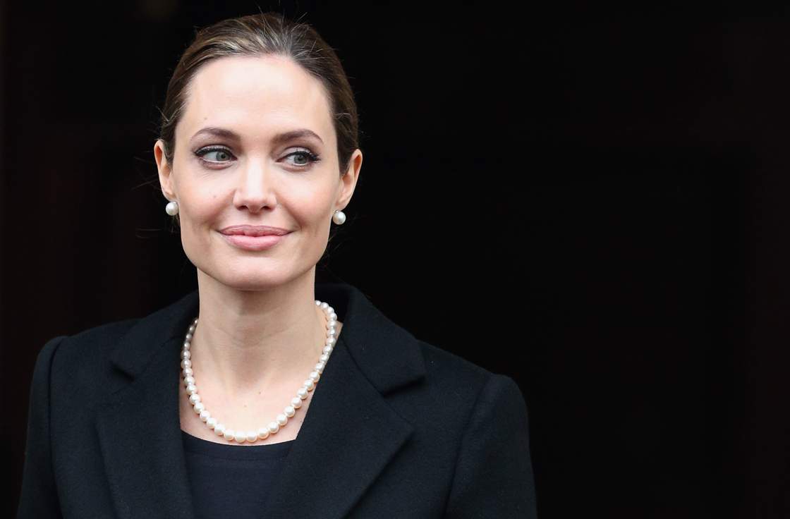 Angelina Jolie, pictured in early April, has revealed she underwent a double mastectomy.