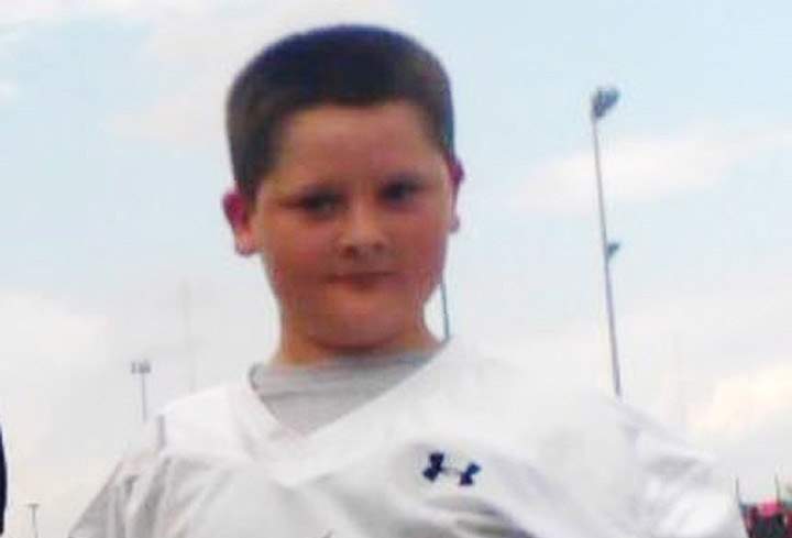This undated handout photo provided by the Legg family shows Christopher Legg. Christopher was killed when a tornado struck Plaza Towers Elementary School in Moore, Okla., on May 20, 2013.