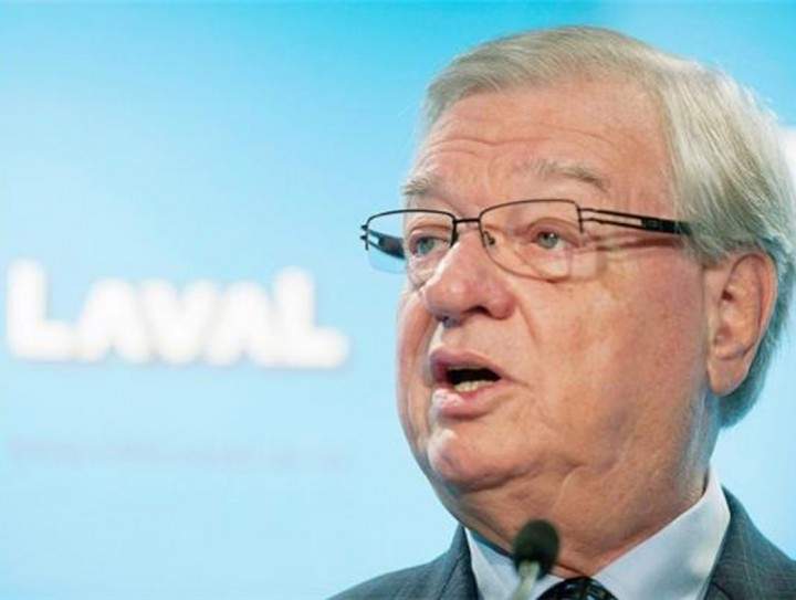Ex-Laval mayor Gilles Vaillancourt seen in this file photo at Laval city hall on October 5, 2012.