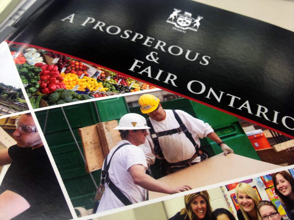 Ontario budget 2013