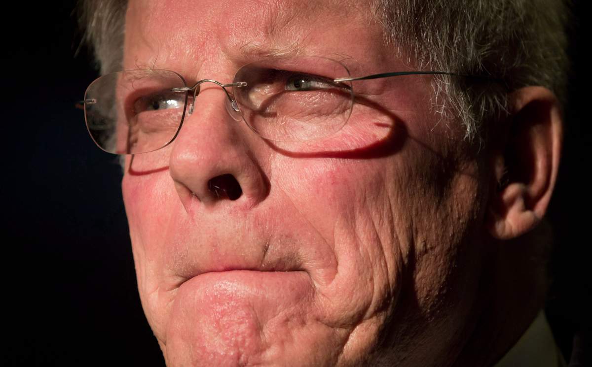 BC Conservative party leader John Cummins .