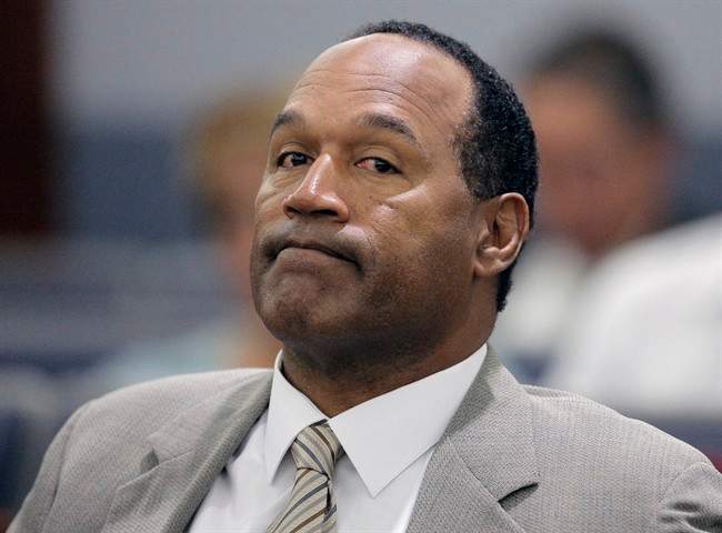 Sept. 15, 2008, file photo of O.J. Simpson.