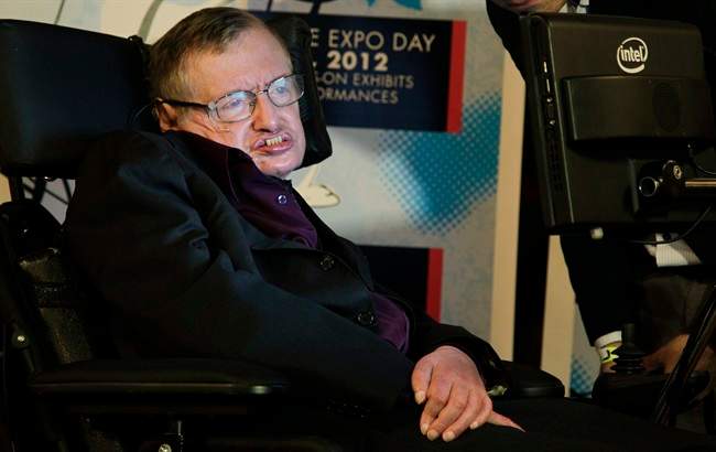 Physicist and best-selling author Stephen Hawking.