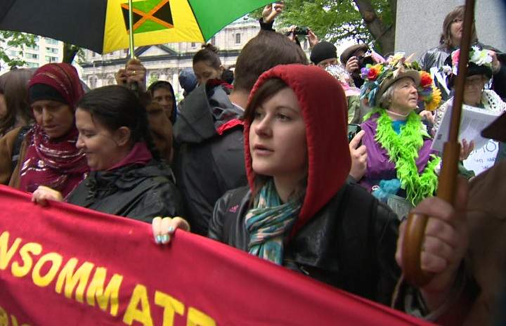 Montreal Monsanto rally