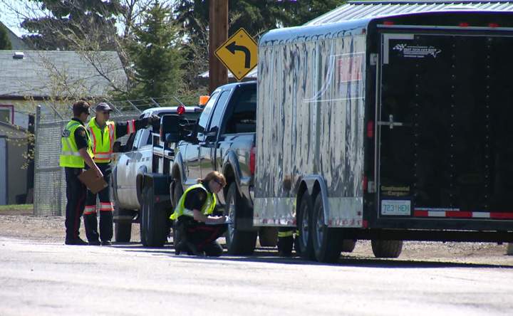Members of the Saskatoon Police Service traffic section conducted stop checks last week during Operation Streetsweep.