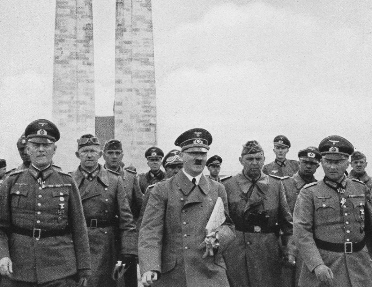 Hitler At Vimy Ridge