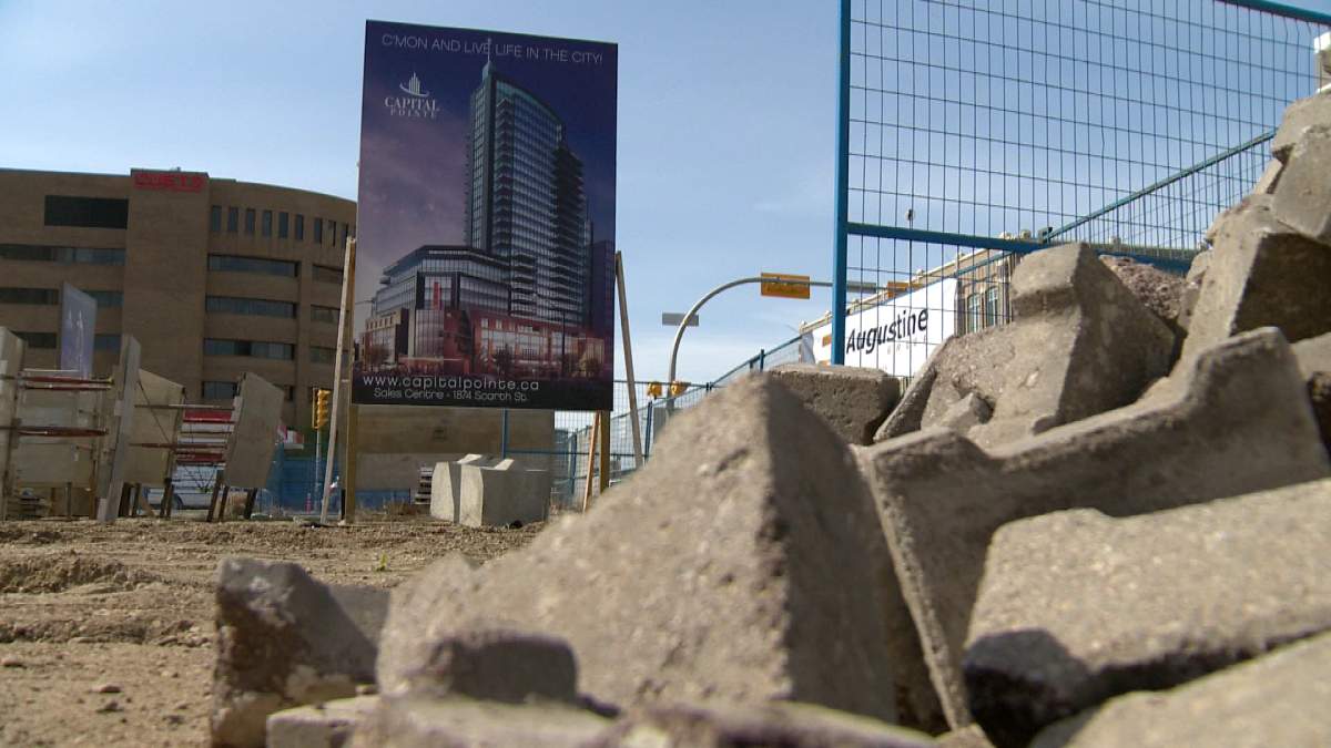 This stems from an order that was issued back on April 3 by the City of Regina to fill the five-story hole at 1971 Albert Street.