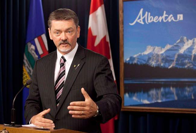 Alberta Finance Minister Doug Horner .