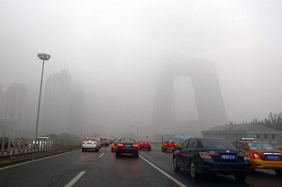 China has seen a dramatic increase in air pollution in recent years.