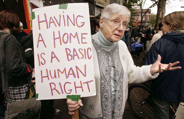 Vancouver squatters 2006