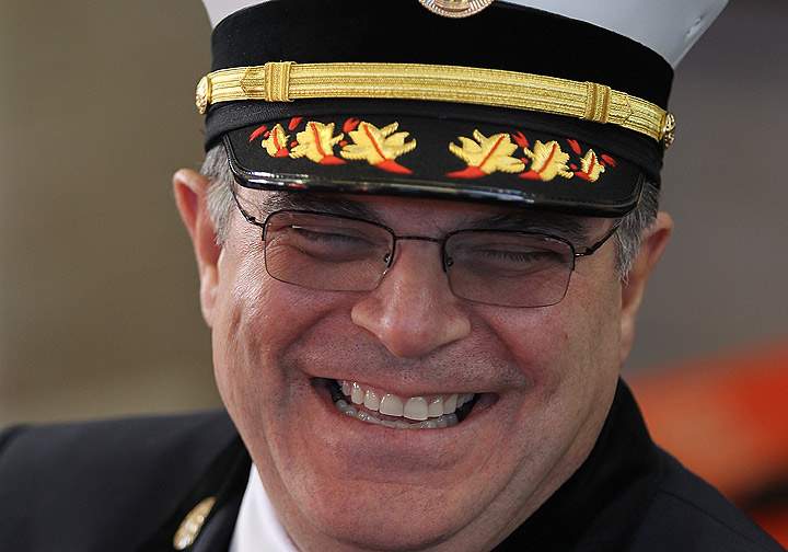 Boston's fire chief Steve Abraira announced his resignation Monday, saying public criticism from his deputies for the way he responded to the marathon bombings has made it impossible for him to do his job.