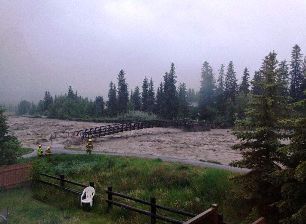 Cougar Creek in Canmore.