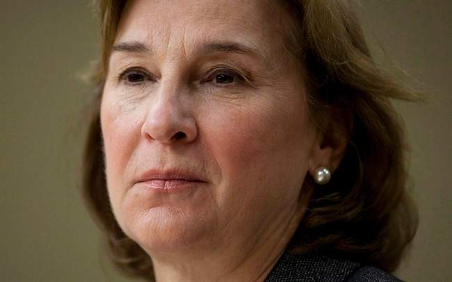 Privacy commissioner Jennifer Stoddart is shown in Ottawa on Nov. 25, 2010. 