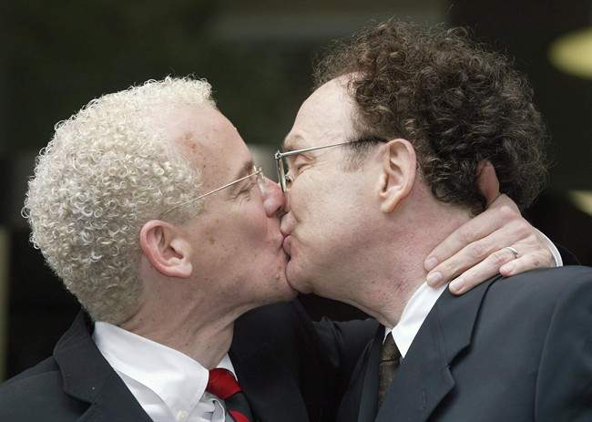 Gay marriage was legalized in Canada in 2005.