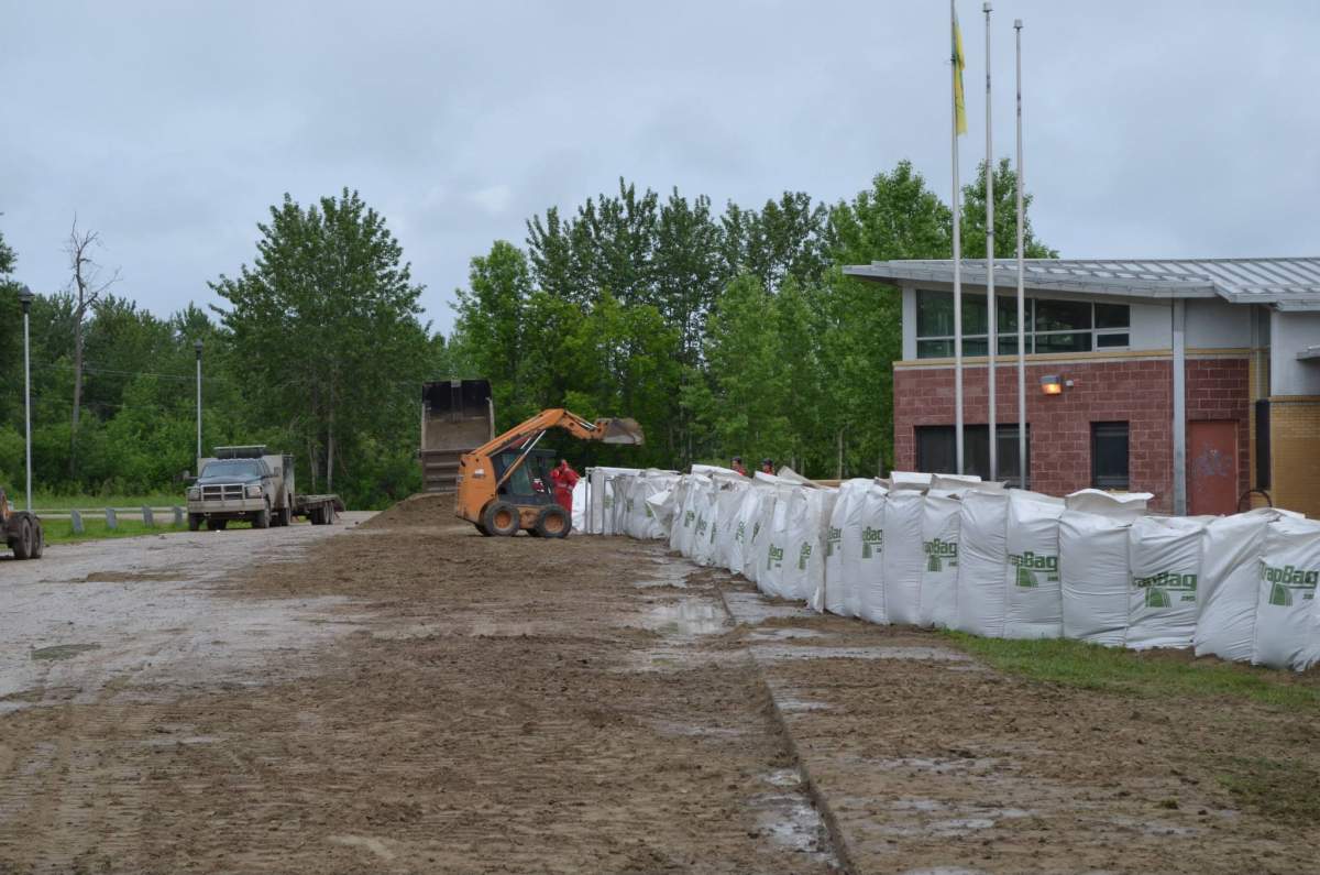 Leaders of the evacuated Saskatchewan community of Cumberland House are assuring people their homes and pets are safe and being cared for.