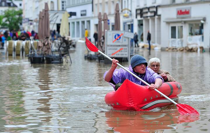 Gallery: Torrential rain and heavy flooding hit central Europe - image