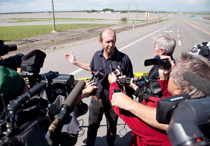 High River Mayor Emile Blokland
