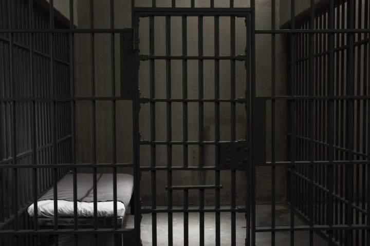 A jail cell.
