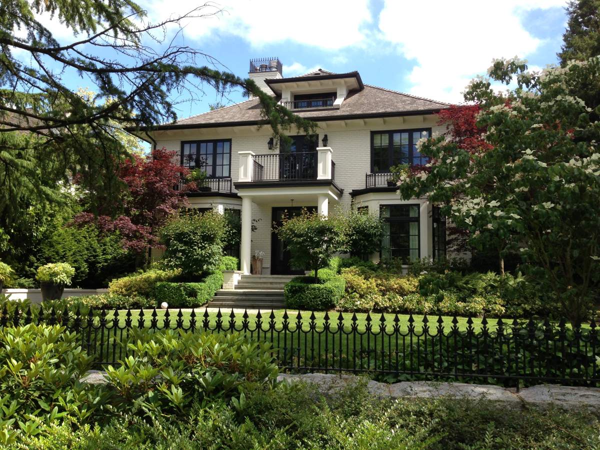 This home, located on Cedar Crescent in Vancouver’s Shaughnessy, is in one of Canada’s wealthiest neighbourhoods, according to a new survey.