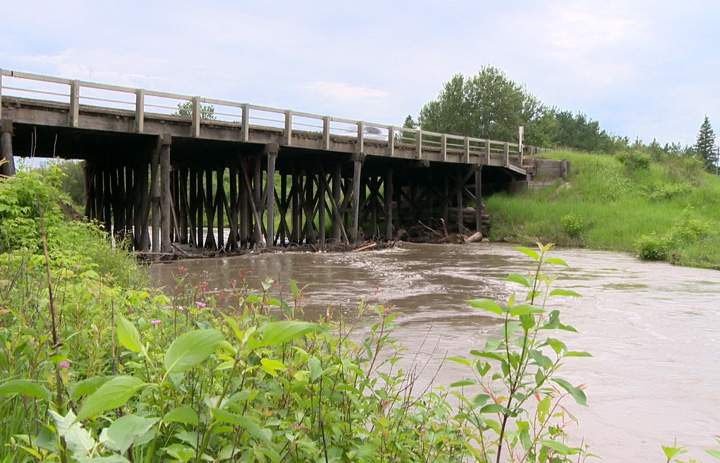 Little Red River normally appears as a tranquil stream to hikers and nature enthusiasts who visit the park, but today the river has swollen.