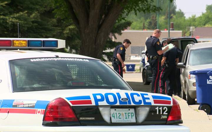 Saskatoon Police pulled their weapons in a residential neighbourhood on May 31 and shot a dog.