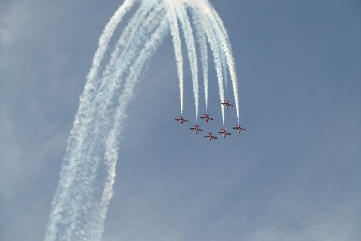Snowbirds in Penticton August 2013 - Mark Coulson.