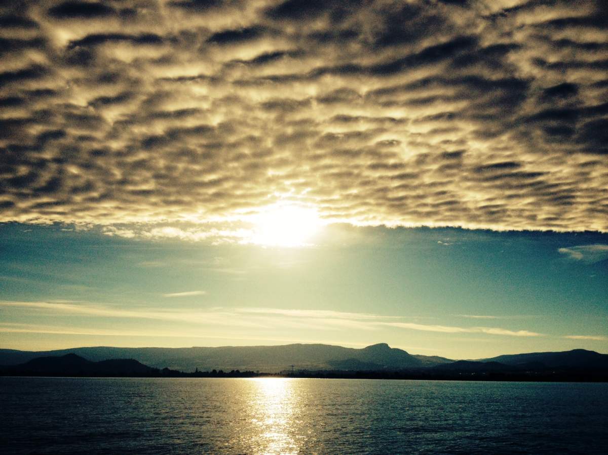 UV rays can get through clouds, fog and haze.