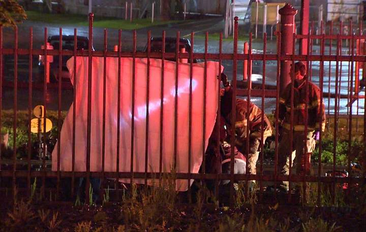 Old Port train accident