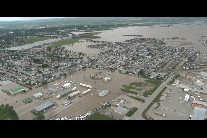 Based on satellite imagery obtained by the Gravity Recovery and Climate Experiment (GRACE), it should have been evident months ago that Alberta was going to face serious flooding.