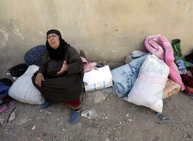 Syrian refugees fled to Lebanon Thursday morning from the town of Qusair after it fell in the hands of the Syrian forces. 