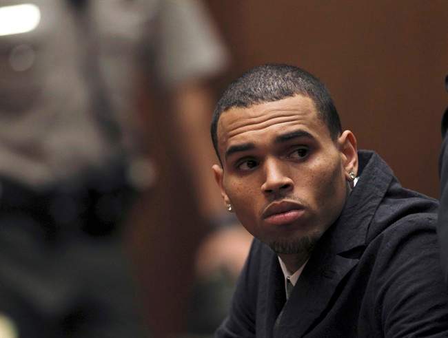 Chris Brown, pictured in February 2013.