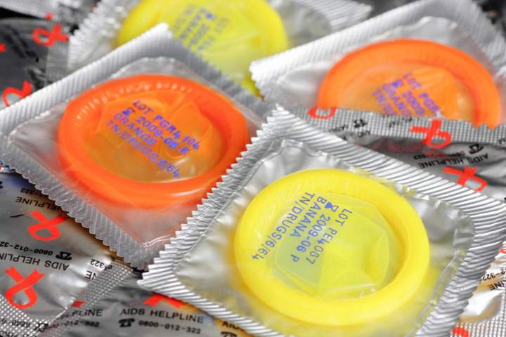 Saskatoon’s Sexual Health Centre promotes safe sex with free condom dispensers at bars.