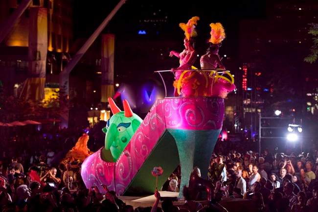 Just for Laughs festival-goers are seen in this undated handout photo.