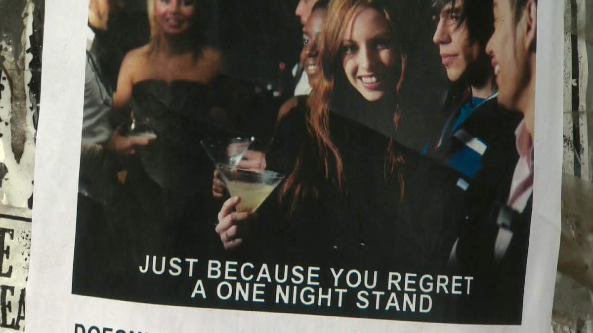 These posters have spurred backlash and a debate about a culture of victim blaming.