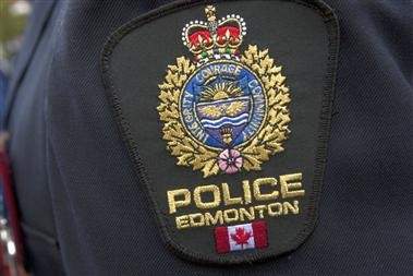 The Edmonton Police Service badge.