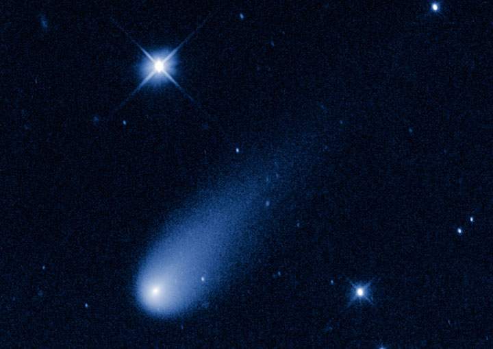 Comet ISON taken by the Hubble Space Telescope on May 8, 2013.
