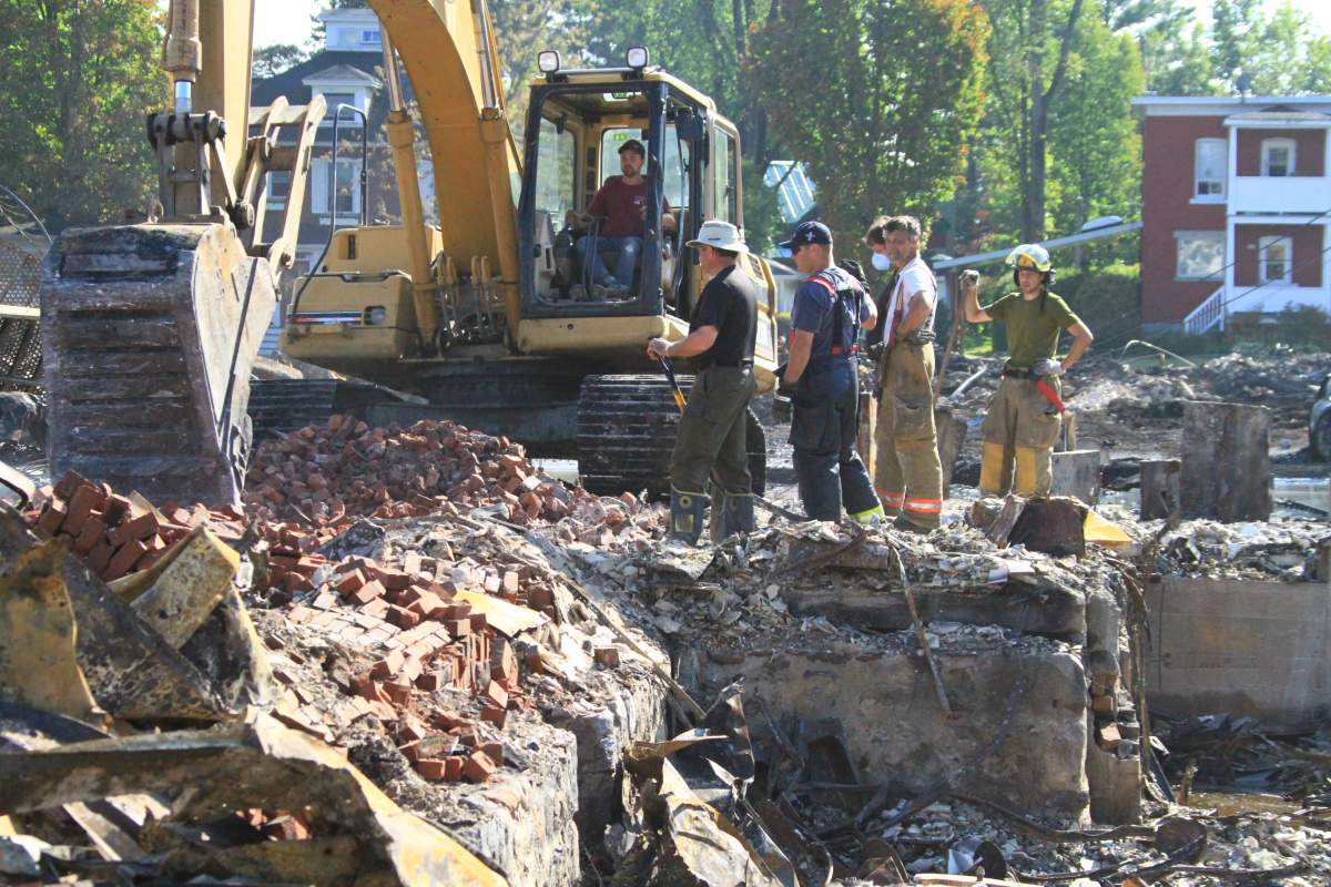 200 members of the Sûreté du Québec are on the ground in Lac-Megantic after last weekend's devastating train disaster that levelled the downtown core.

