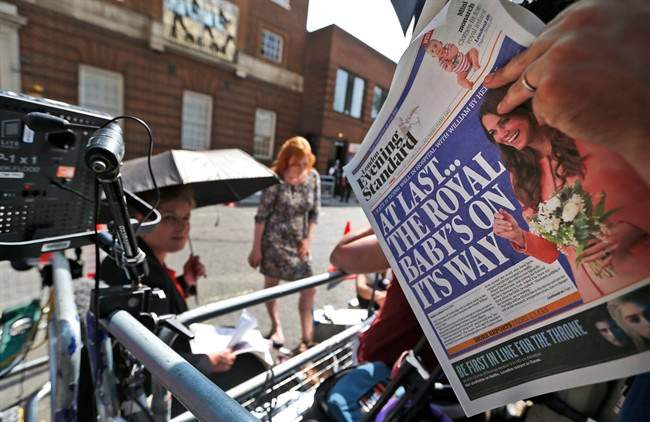 Betting agencies have big day on royal baby names