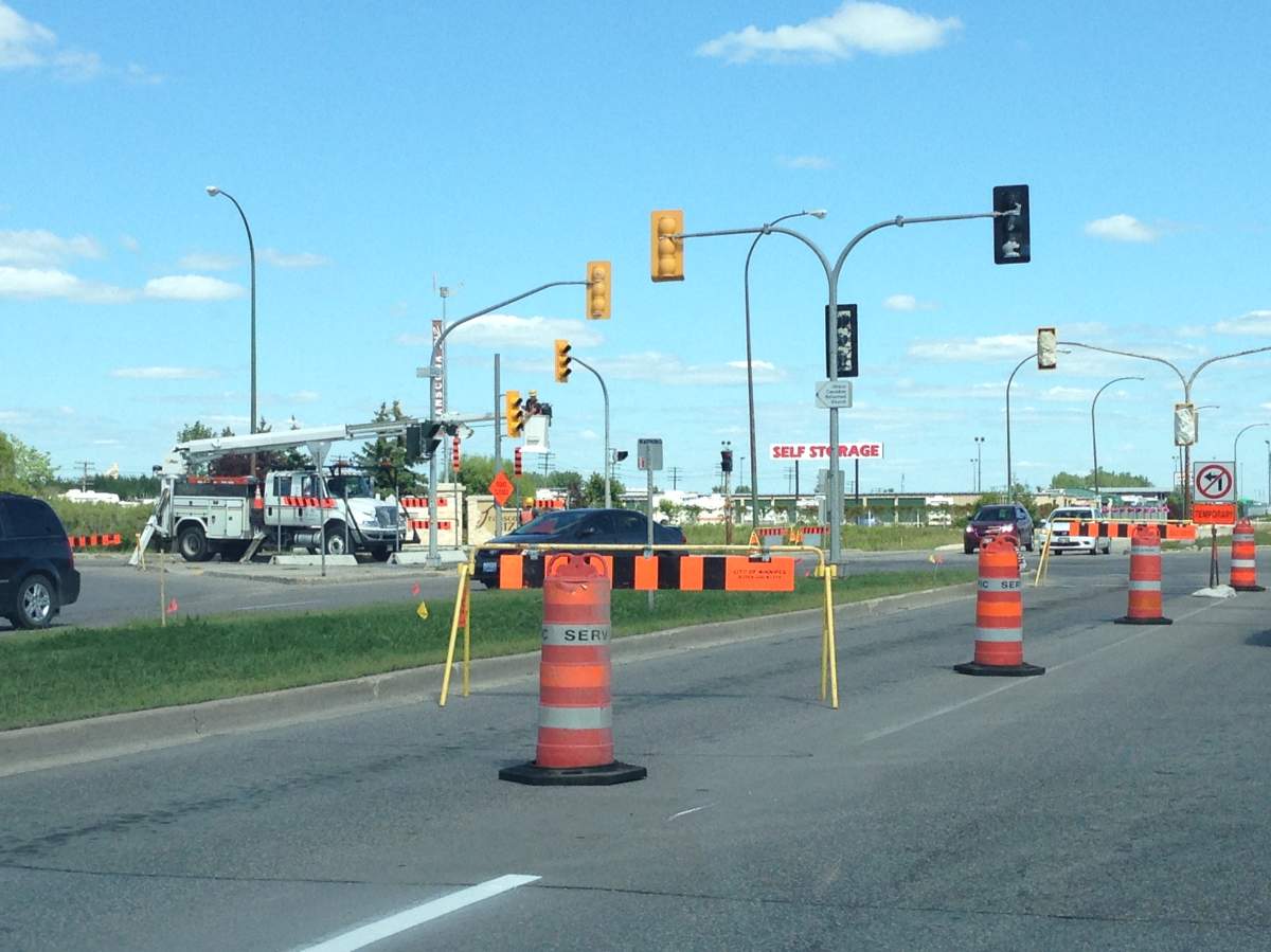 A $77-million underpass is being built to allow Plessis Road traffic not to be slowed by trains.