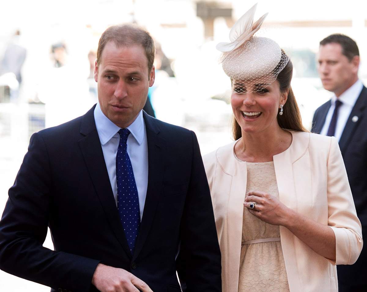 File photo: Prince William, Duke of Cambridge and Catherine, Duchess of Cambridge attend service marking the 60th anniversary of the Queen's coronation at Westminster Abbey on June 4, 2013 in London, England.