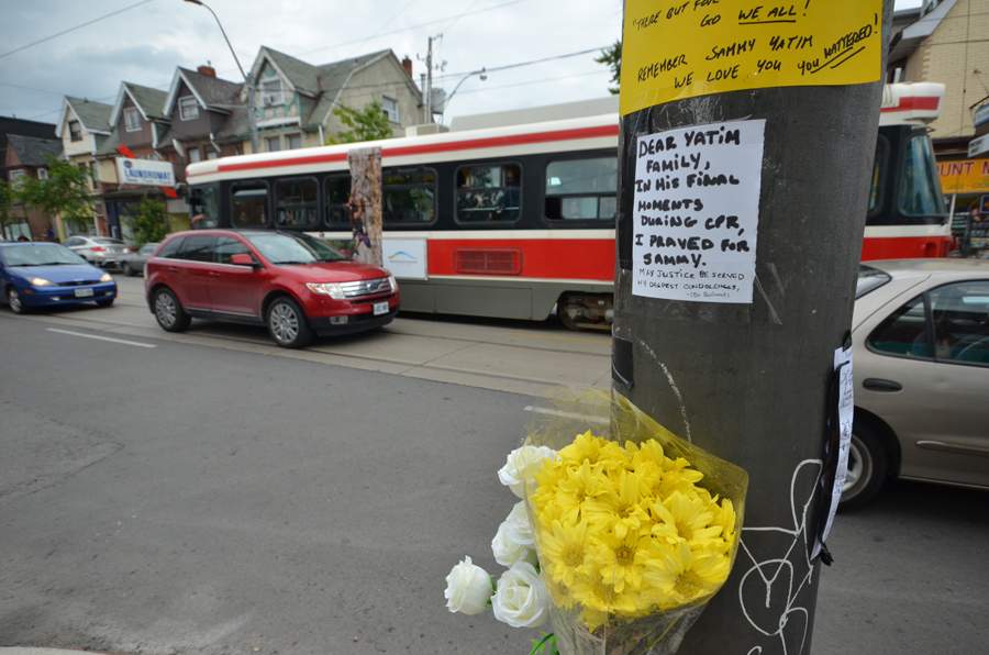 streetcar shooting TTC Sammy Yatim