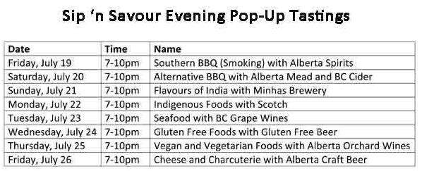 Sip ‘n Savour, Taste of Edmonton