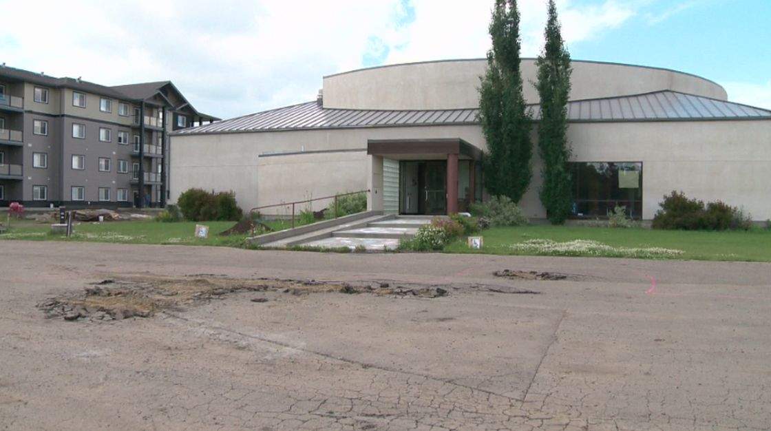 Jasper Place Health and Wellness plans to build a 60-unit supportive housing project on land leased from the Anglican Church, located west of 156th Street and north of 14th Avenue.