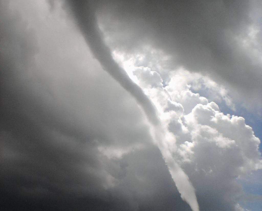 Funnel clouds could develop in southwestern Manitoba today, Environment Canada warns.