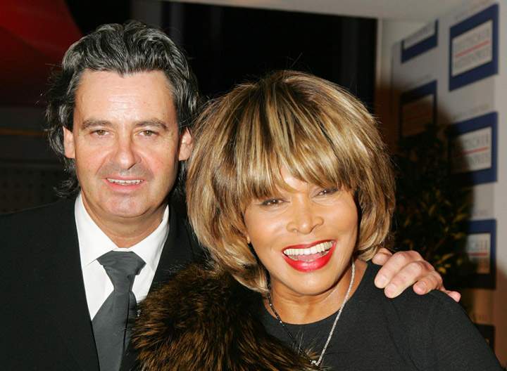 Erwin Bach and Tina Turner, pictured in 2005.