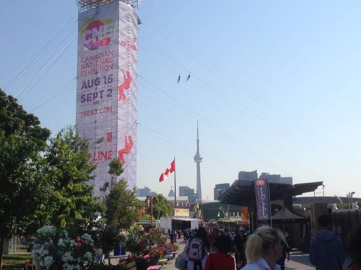 CNE opens zipliners