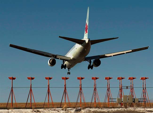 Air Canada passenger jet THE CANADIAN PRESS/Andrew Vaughan.