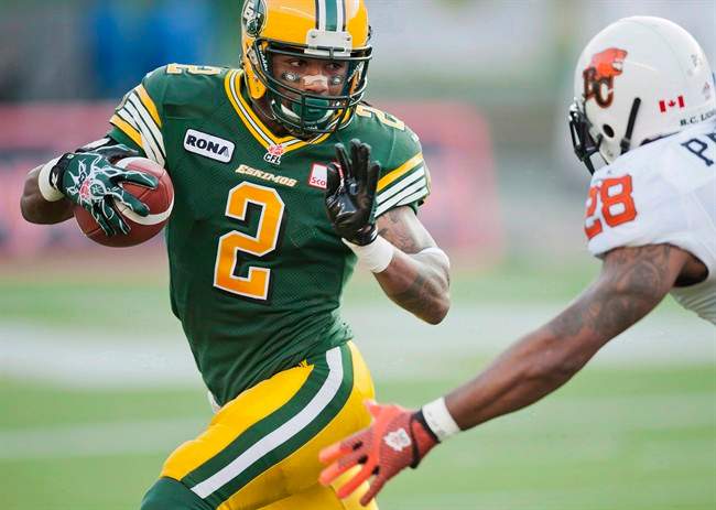 The Alouettes acquired veteran Fred Stamps from the Edmonton
Eskimos for receiver Kevin Stafford.